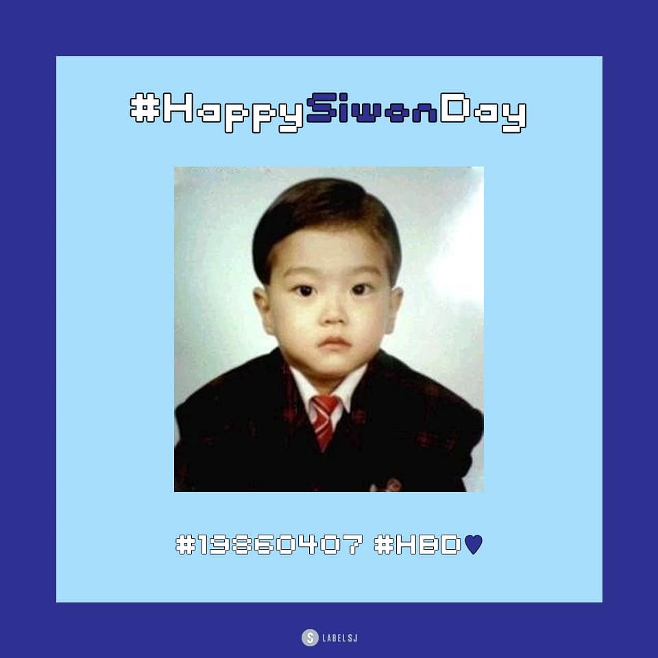 _seewon's tweet photo. Look alike a baby and his father's picture but nah,  both are siwon 😂 #HappySiwonDay https://t.co/75oMKG2pzc