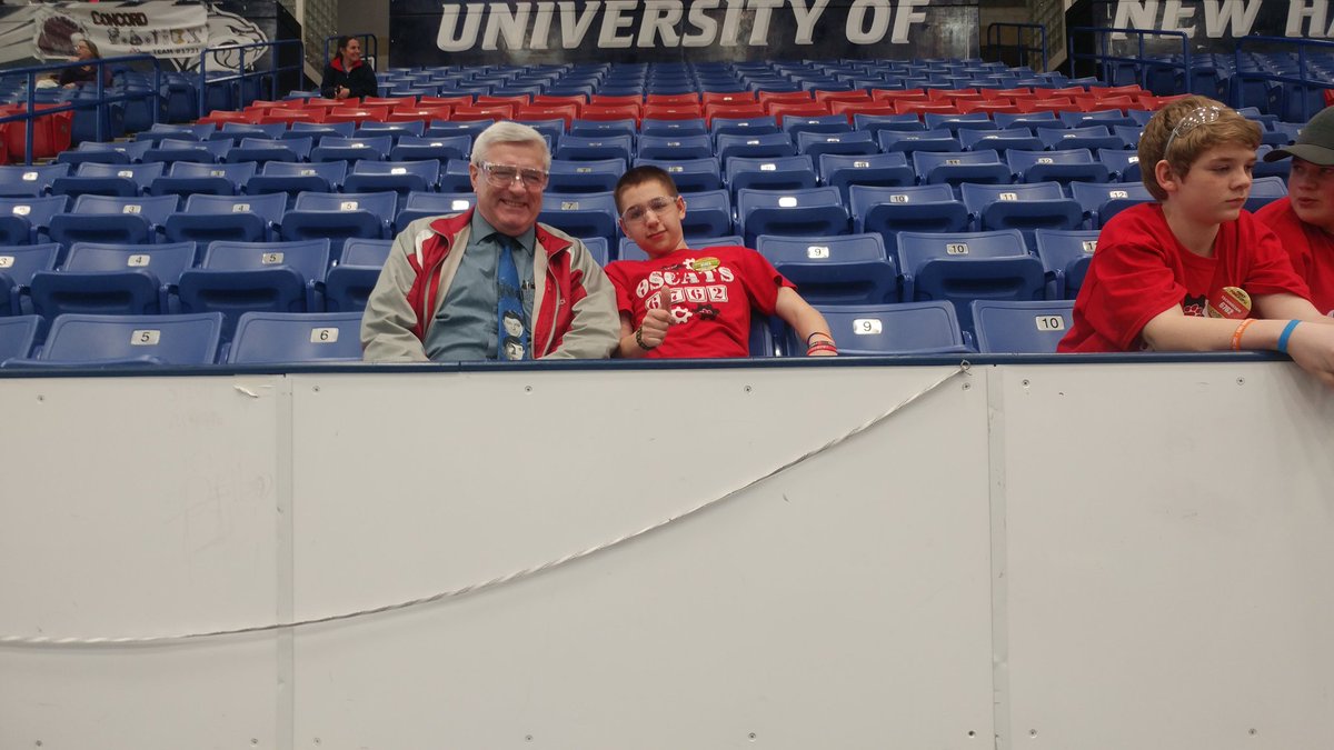 HillcatRobotics's tweet photo. #HDHSpride our #1fan at the UNH tournament https://t.co/qerYLiBZGZ