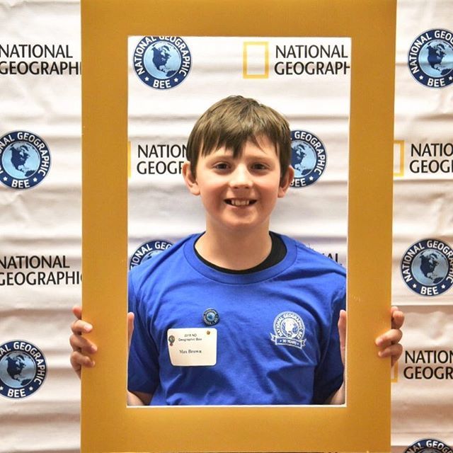 brownacrs's tweet photo. Cheering on our 4th grader in the state #NatGeoBee #GoodLuck https://t.co/KuWb3Lk1uK https://t.co/pyzmtlJZgl