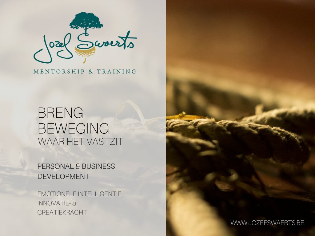 Heb jij een bedrijfshealer nodig? Iemand die goed aanvoelt waar het vastzit en wat er nodig is voor beweging? En ben je bereid ook naar binnen te kijken? Tip, aanrader... : jozefswaerts.be. #Bedrijfshealer #EQTrainings #JozefSwaerts