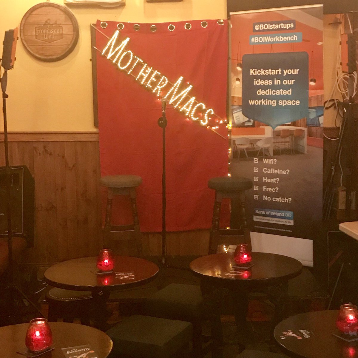 FridayBClubLK's tweet image. The stage is set here for this evening’s Meetup from 6pm when @jumpagrade co-founders share their story to date at our Fireside Chat -progressing from @SWLimerick alumni to education disruptors

Powered by @BOIstartups in association with @LEOLimerick