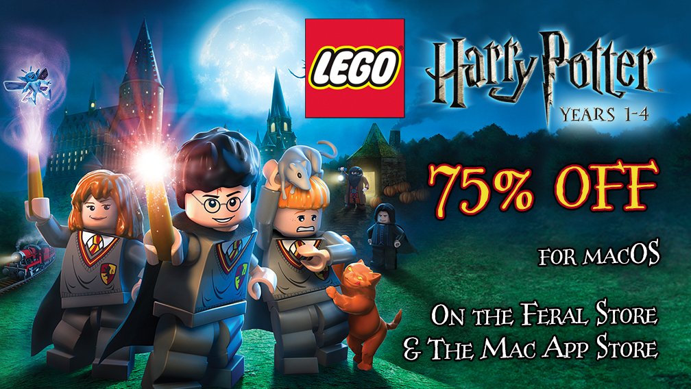 Harry potter discount lego game mac