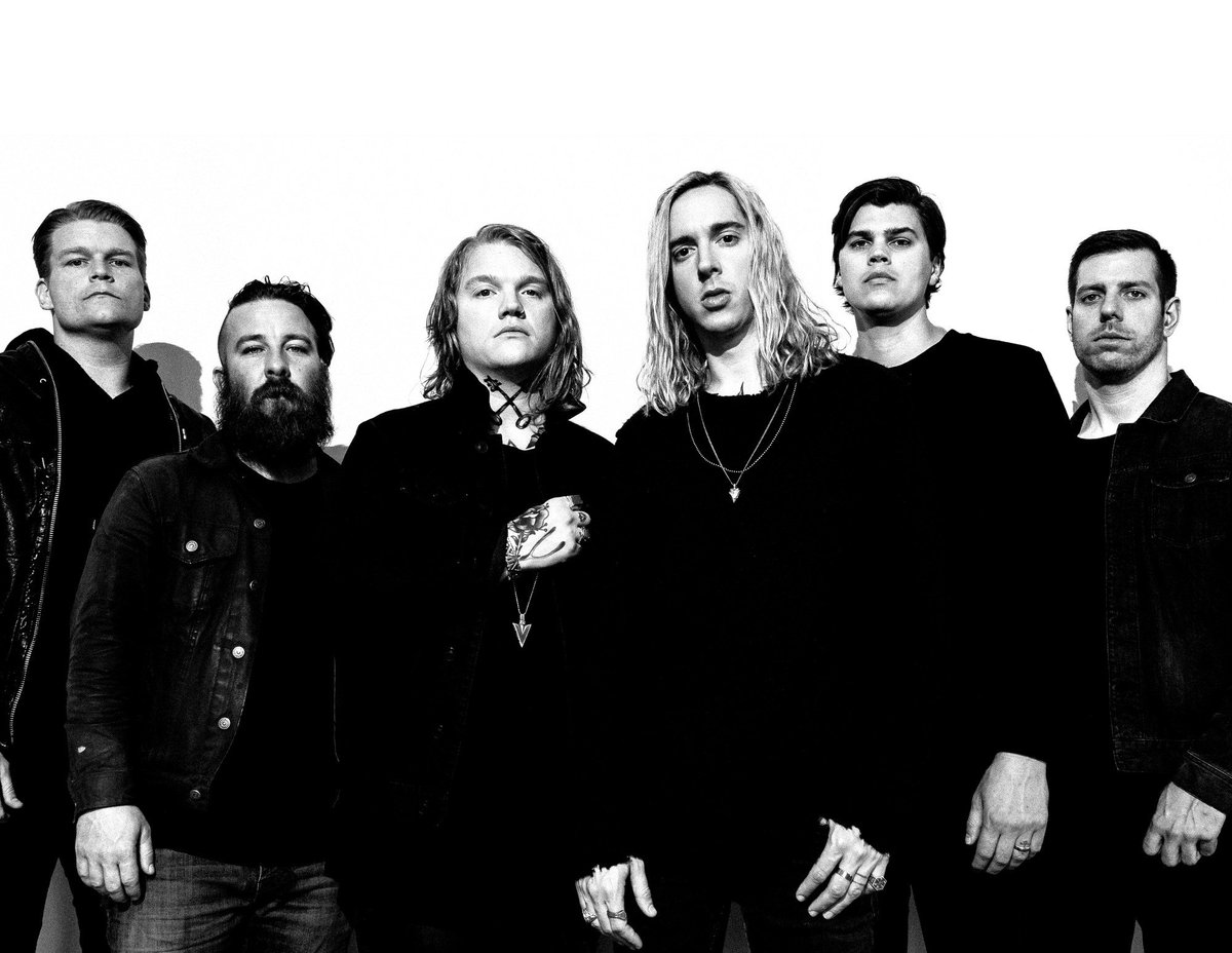 SpotifyUSA's tweet photo. Let’s get this straight. @UnderoathBand are back after eight years, and their new album is a must-listen 🤘 https://t.co/CXpueiBhyC https://t.co/0a3UgFcfyj