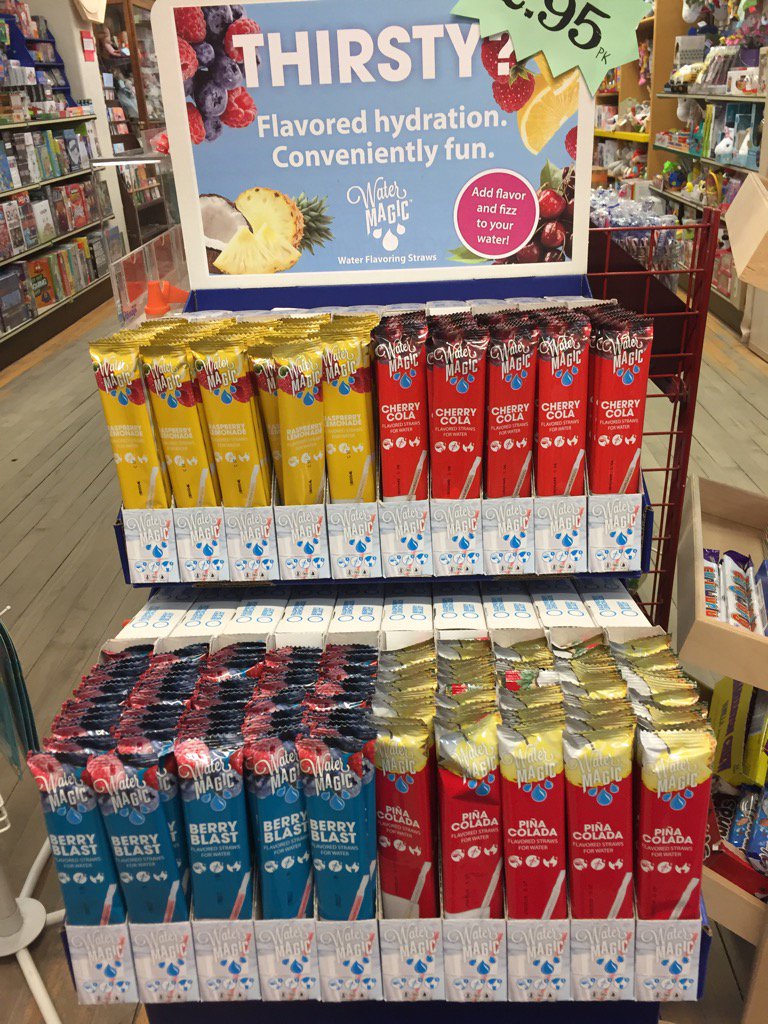 Hydration with flavour. Cola, Berry, Raspberry Lemonade or Pina Colada. Take straw. Add water. Yum!