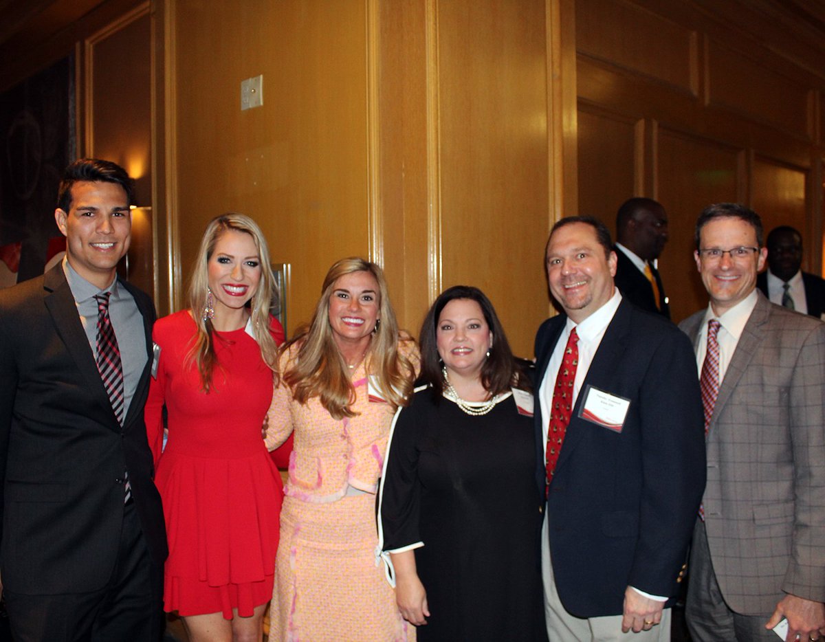 Region4ESC's tweet photo. Scenes from the 2018 Region 4 Principal Recognition Ceremony: Honored principals from @KleinISD, with Superintendent Dr. Bret Champion (@KleinISDBret): Sherri Trammell (3rd from right), Kreinhop Elementary and Jessica Haddox (2nd from left), Klein HS. #R4PRC #TxED https://t.co/ev5XkgrGWA