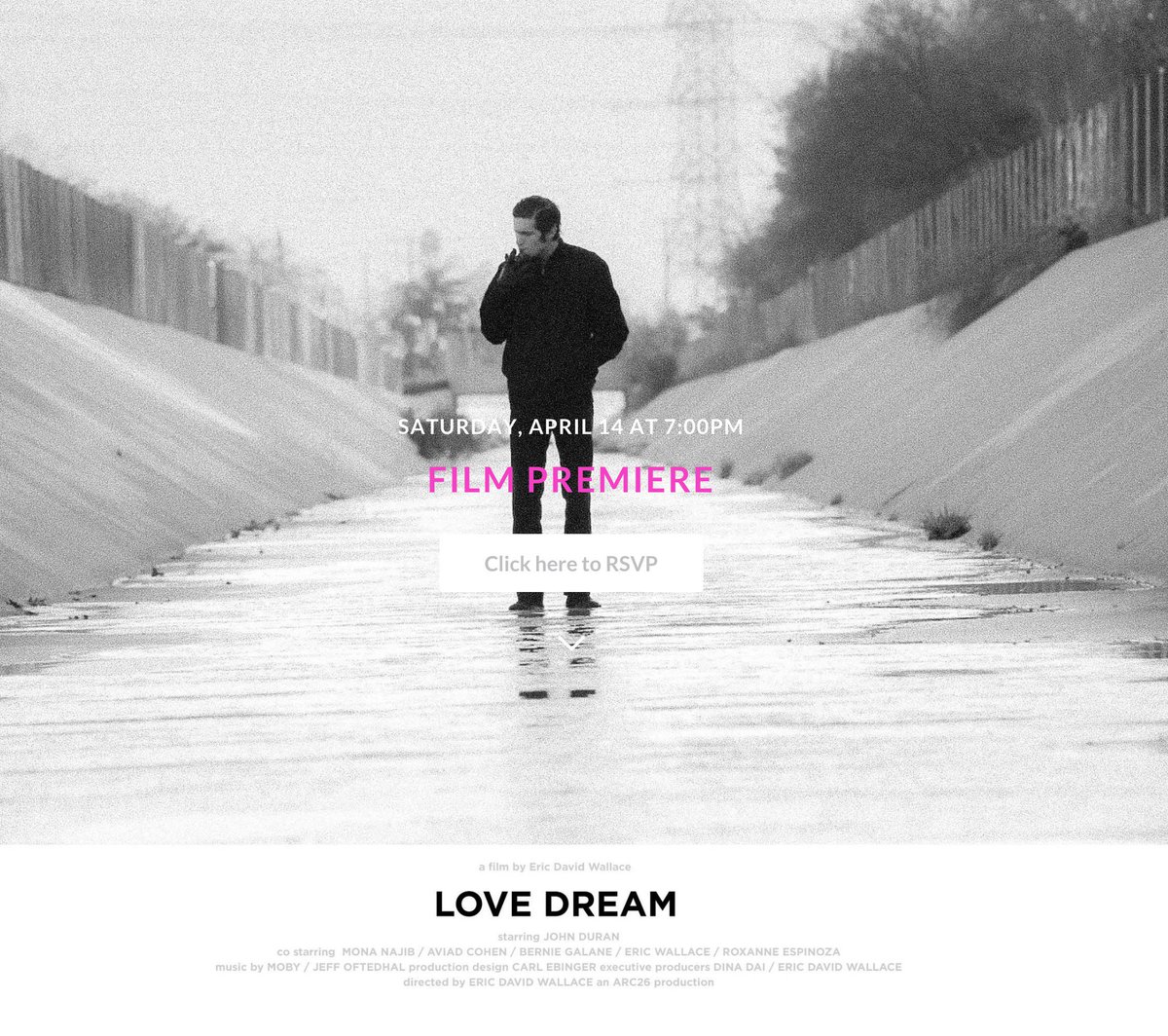 We are proud to announce that our film "Love Dream" is complete and was accepted into the 2018 IFS film festival. Ahead of the festival, We would like to cordially invite you to attend a free private screening for Cast and Crew, friends &amp; family. 

RSVP:
lovedreammoviepremiere.splashthat.com