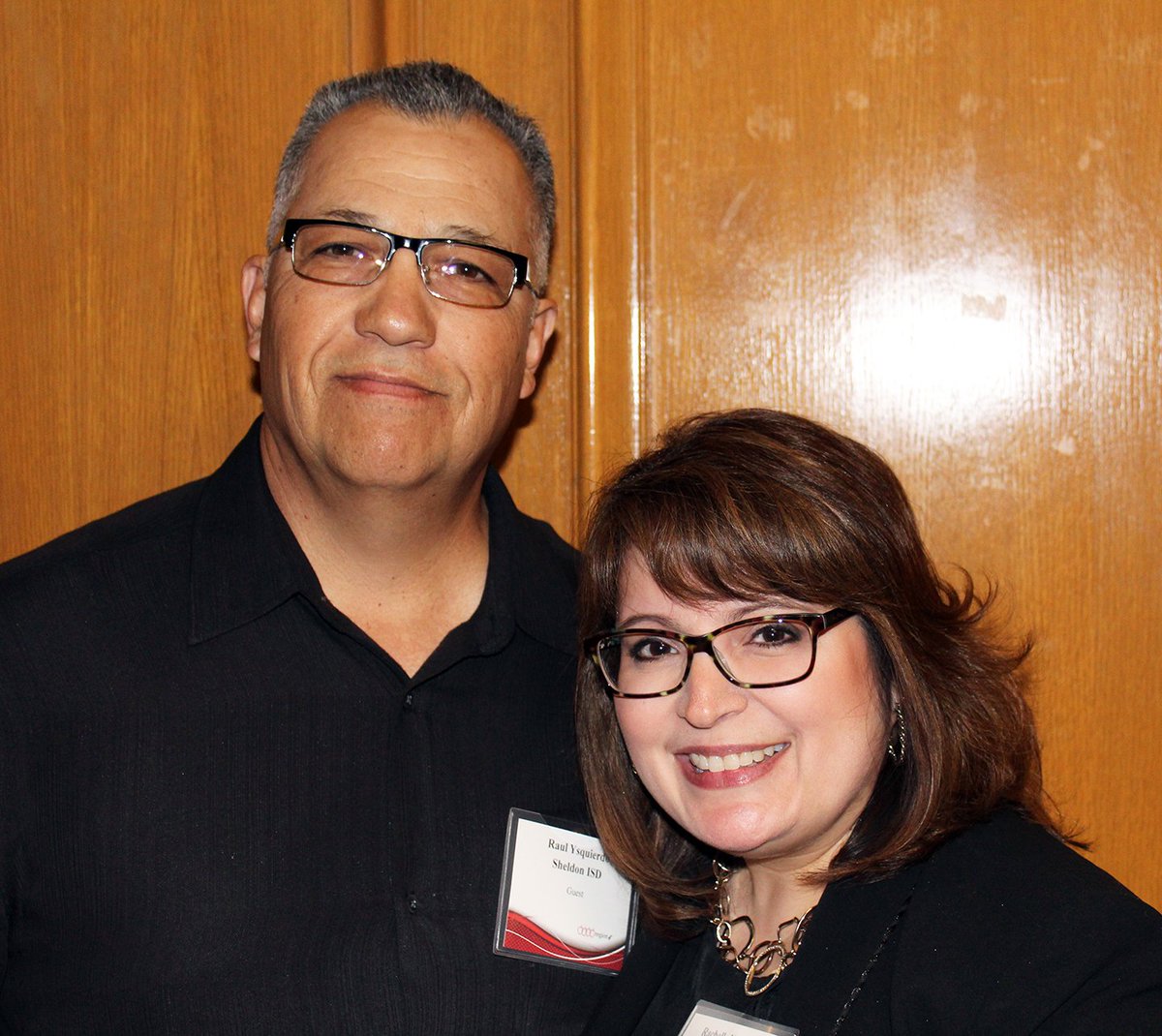 Region4ESC's tweet photo. Scenes from the 2018 Region 4 Principal Recognition Ceremony: Honored principal from @SheldonISD,
Rachelle Ysquierdo (right) from Sheldon Elementary. #R4PRC #TxED https://t.co/0XRjf6ucbk