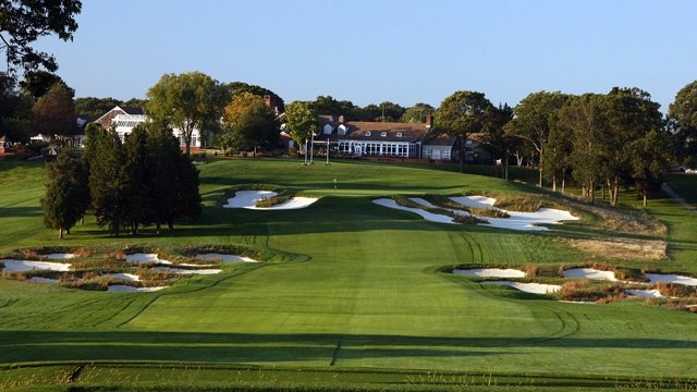 foreUP's tweet photo. The Black Course, is one of the finest golf courses in the world! The Black Course served as site of the 2002 & 2009 @usopengolf. They will host the @PGAChampionship 2019. With over 300,00 rounds played annually, we aren't the only ones who love @BethpageGolf ⛳️ #foreUPcustomer https://t.co/qgQKklnqwk
