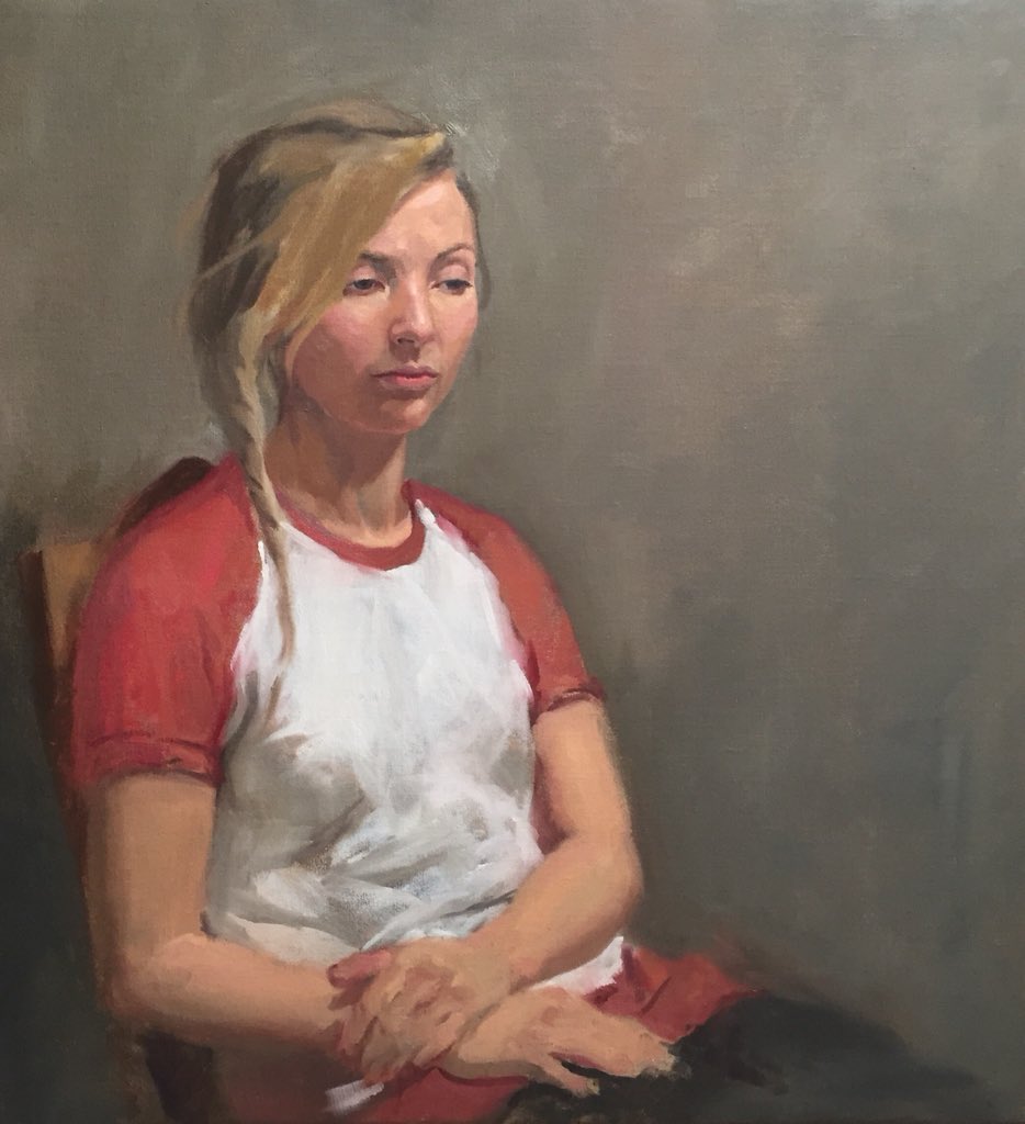 Classic day 2 of redrawing the head #portrait #painting