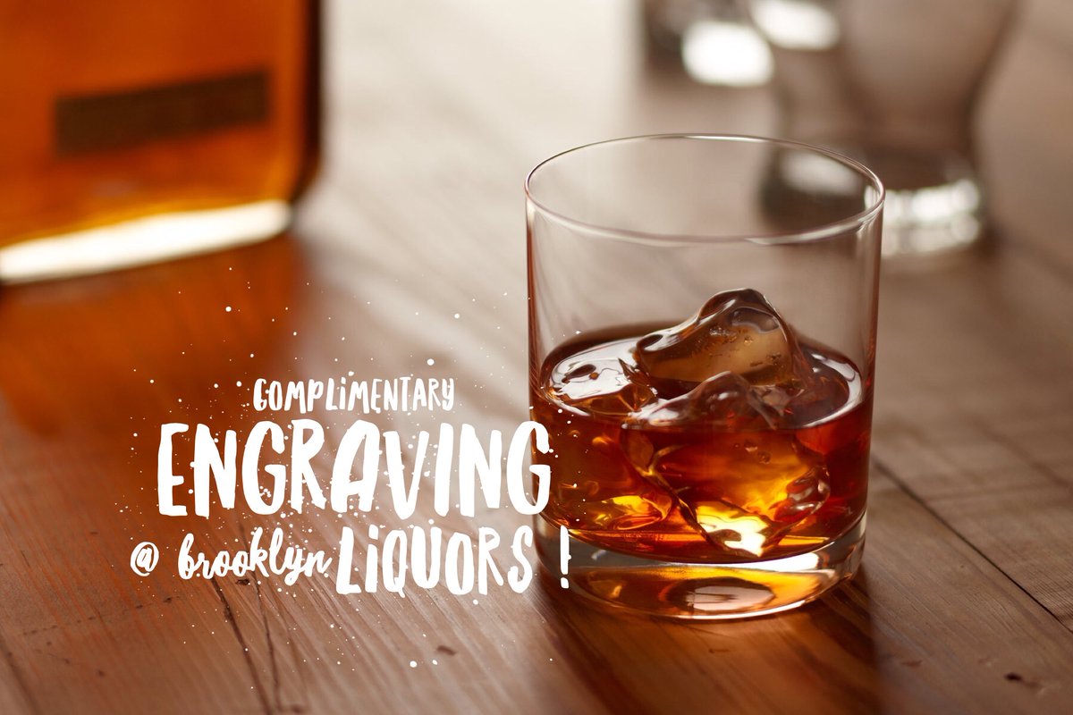 HartAgency's tweet photo. Complimentary engraving SUNDAY from 1-5p at Brooklyn Liquors ! You'll be able to sample @jackdaniels_us and engrave #WoodfordReserve #gentleman jack #hartagency https://t.co/zxPhNlrU5H