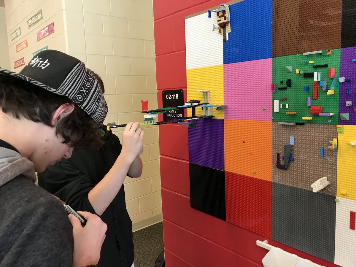 dlcroak1's tweet photo. Building on the LEGO Wall, even teenagers like it!! https://t.co/TbDatvEkfL