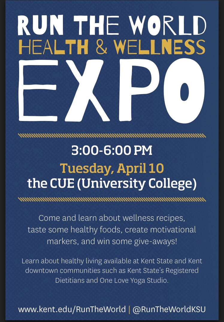 RunTheWorldKSU's tweet photo. Come join us on Tuesday! 🤩 https://t.co/kwXT6NrfHG