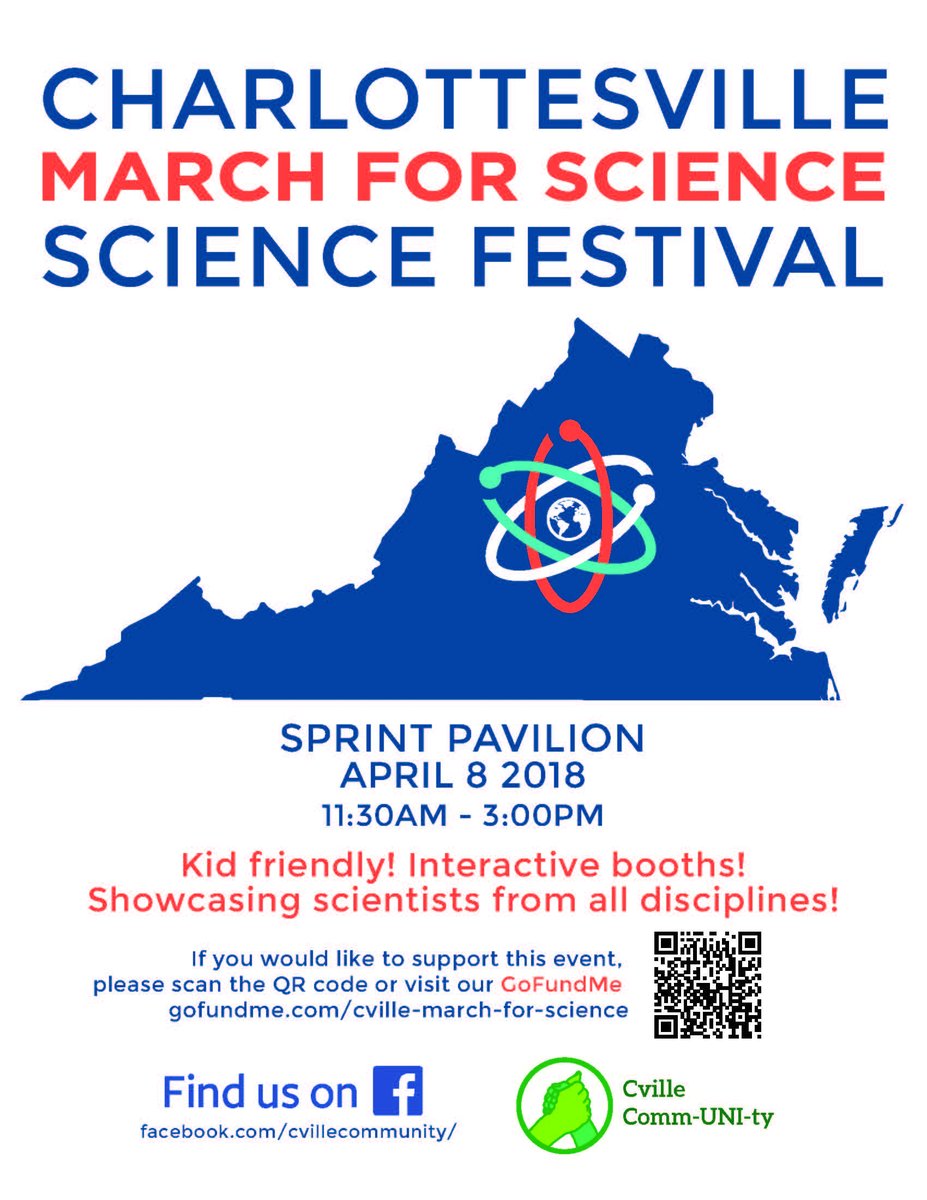 CGHEUVA's tweet photo. Looking forward to Charlottesville March for Science, April 8, 11;30-3:00, @SprintPavilion. Check out Sana Syed, MD: How Global Health Research helps us all and why Science matters! https://t.co/buqWs6WokB