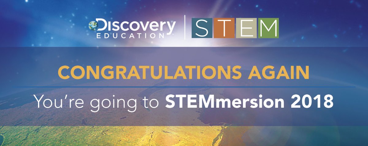 McNinchie's tweet photo. Getting summer plans set! Starting with @DiscoveryEd #STEMmersion in June! Can't wait for a great week of learning and networking right here in the Carolinas! #FM21STEAM @SCESsharks @FortMillSD @FMStem https://t.co/bNchnkrf3N