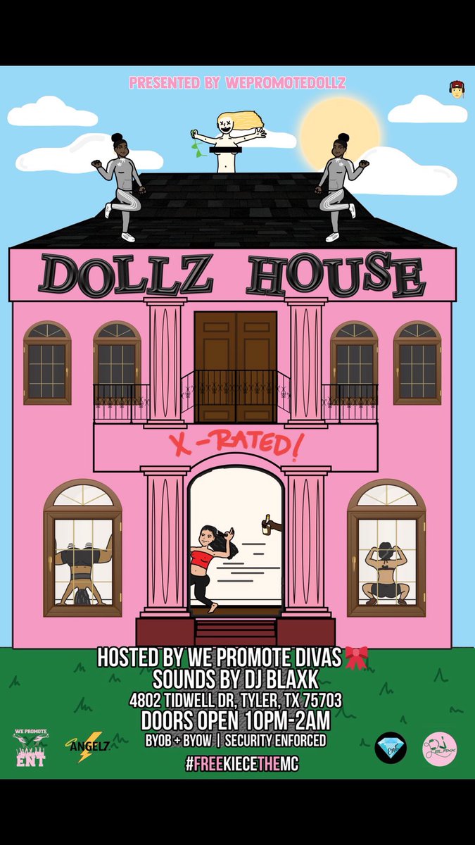 AshlynMcGowan's tweet image. YAKWTFGO 
#DollzHouseXrated 
-April 14th 
-Doors open at 10
-FREE SHOTS 
#WePromoteDivas