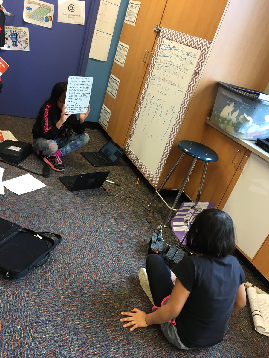 Smartiesn2nd's tweet photo. @jodihawk @HortonAlix Look at this duo recording their project reflection on Seesaw!! #happyheart #deeperleaning #digitalportfolios @newtechnetwork @CVschoolofInq https://t.co/BfXwqPZqqy