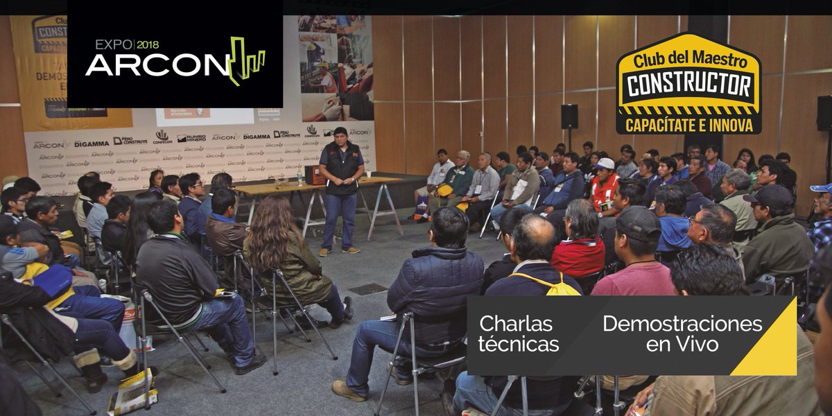 Expoarcon's tweet photo. ¡NO TE QUEDES FUERA!
#EXPOARCON2018, el Evento más completo de la construcción, presenta el Club del Constructor.
Regístrate SIN COSTO ingresando en ⏩⏩ https://t.co/64NOxn3cVw  ⏪⏪ https://t.co/CRybVfG8oK