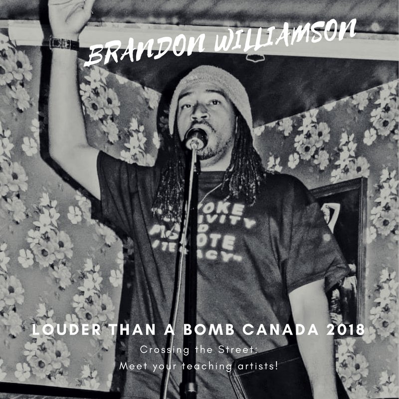 HYP_SLAM's tweet photo. The man himself @Pureinkpoetry will be bringing in the poetic heat at this years Crossing the Street for Louder Than a Bomb Canada 2018! #dressappropriately #somuchfire https://t.co/dZwacfjw4E