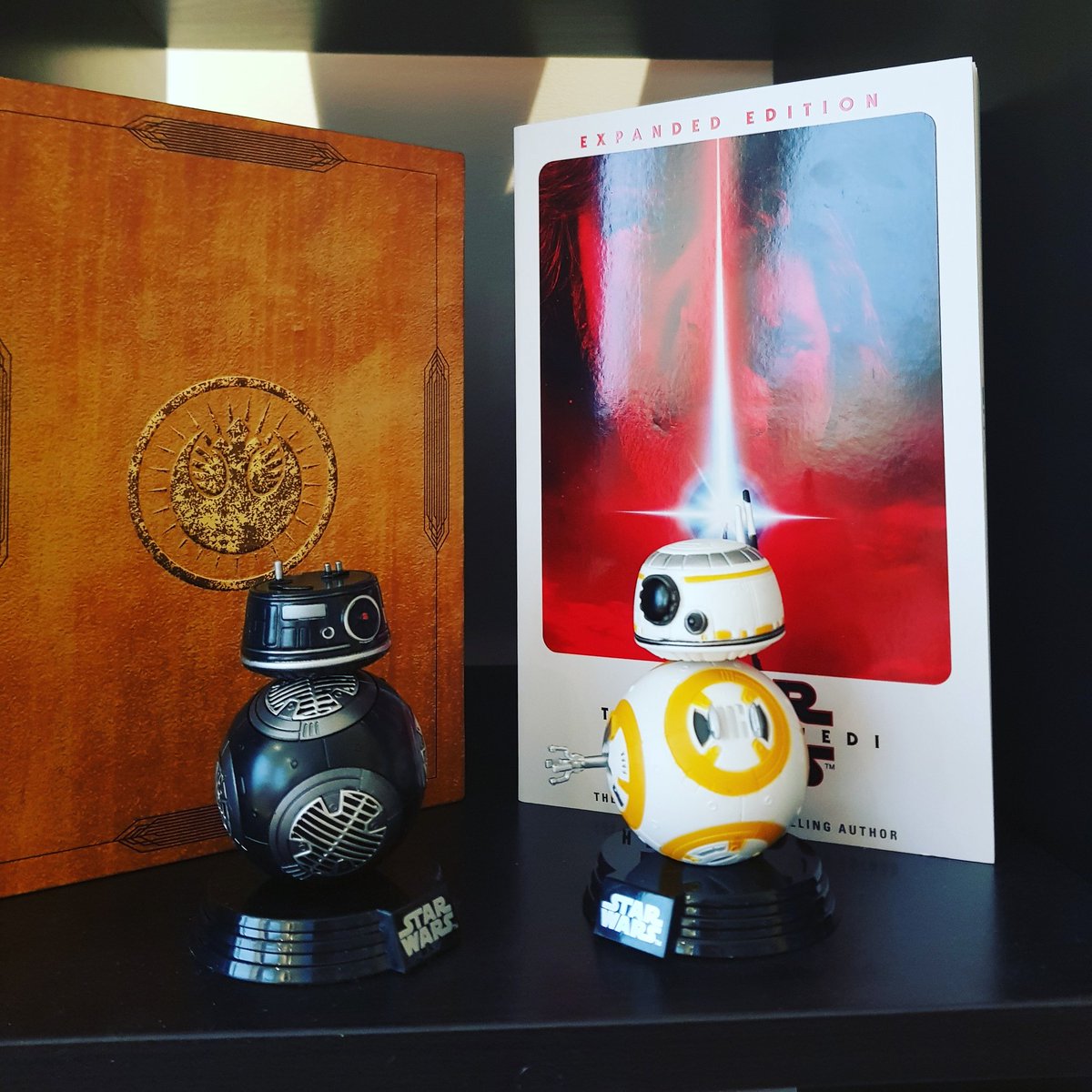 novaebesols's tweet photo. I assure you, this set-up is not by accident. My favorite scene recreated by my two BB funkos ❤ #reylo https://t.co/CeRuZlfMpZ