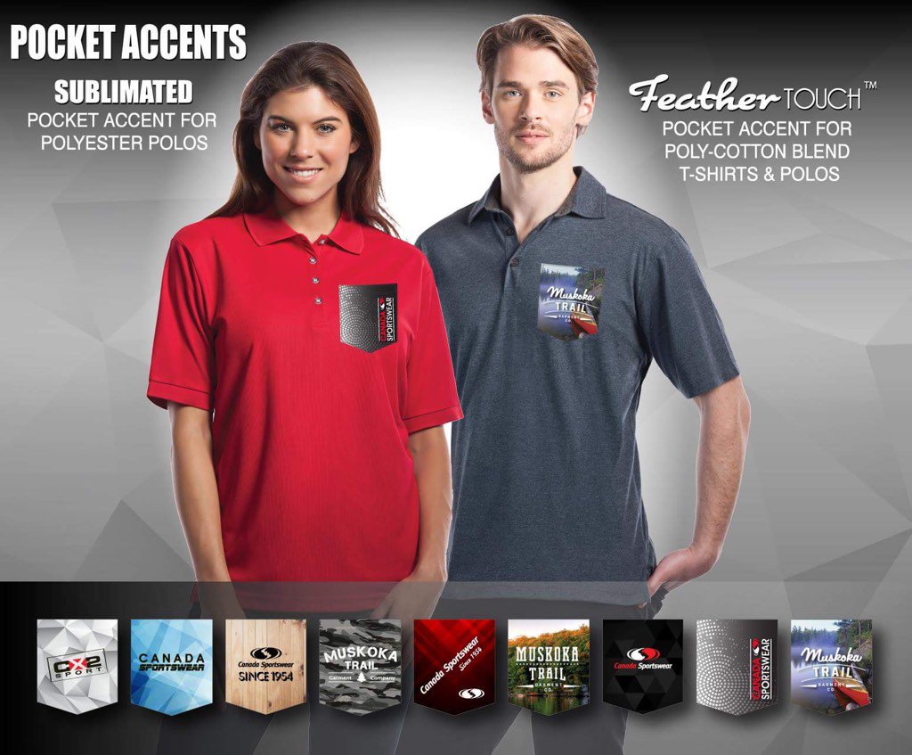 CanSportswear's tweet photo. #FeatherTouch pockets and #Sublimated pockets are a great way to add accents with logos and effects to your garment. https://t.co/aj1wBYtfXN