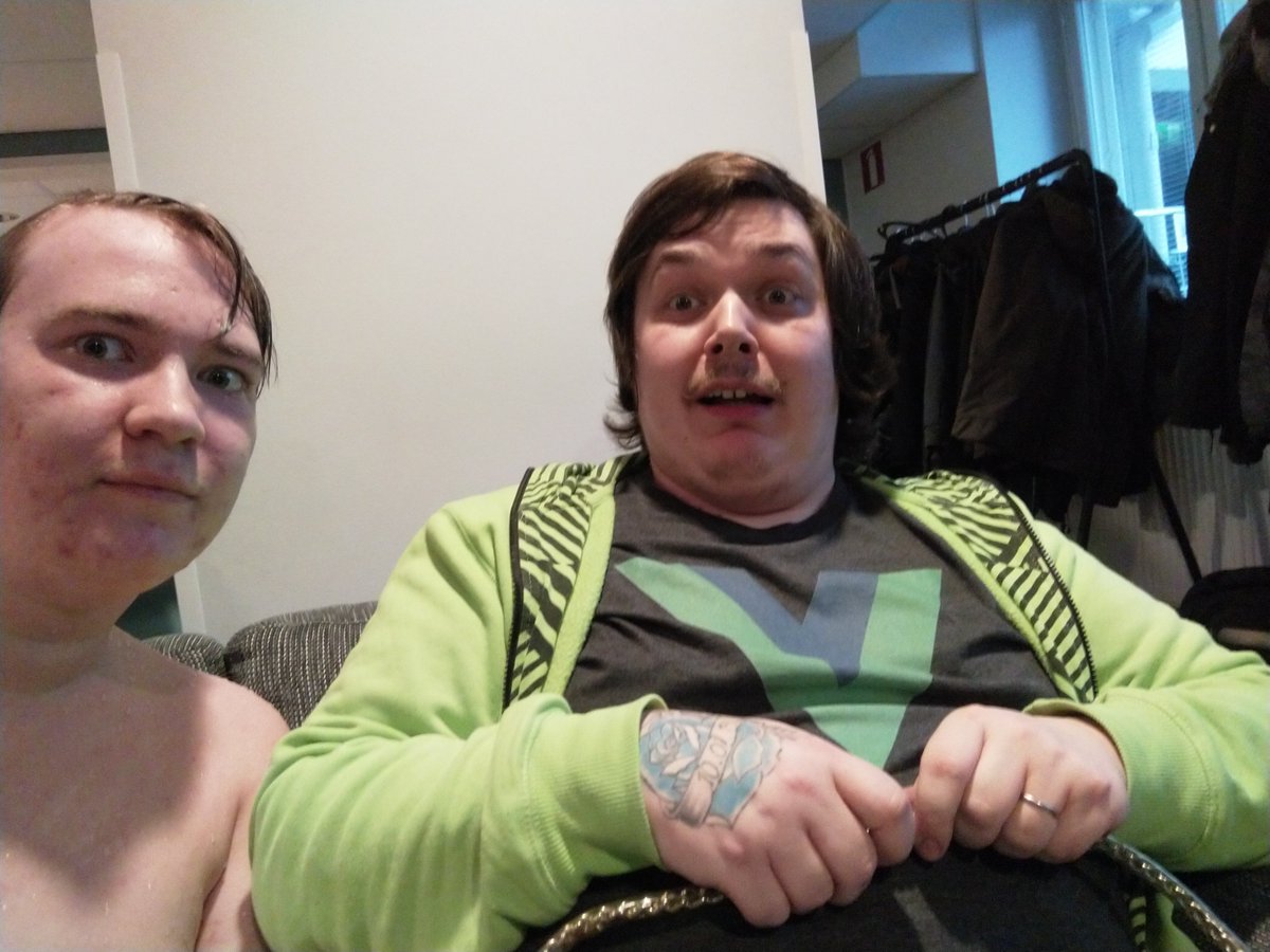 Lockpicking sauna with <a href="/turkusec/">TurkuSec ry</a> ! Pictured: @vurpo and @peltonieminiko opening ALL the locks. #hacklab #Lockpicking #locksport #security