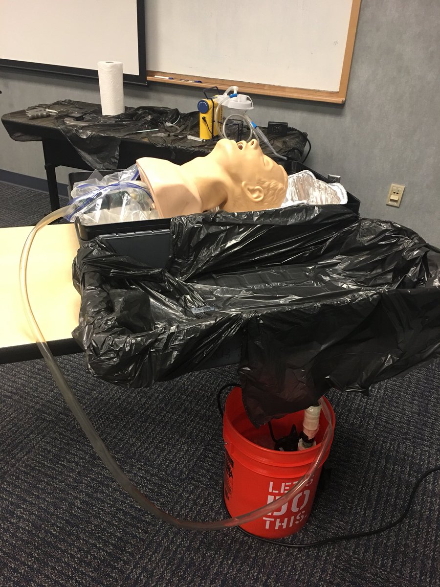 Brittni02Clark's tweet photo. He looks uncomfortable 🤔🤔 #TPATC skills station setup 🙌🏼🙌🏼 @hlt_BryanTrauma @CaligrlinNE312 @CreteMedic51 🏥🚑💨 #LetsDoThis https://t.co/XXFQoMuQb2