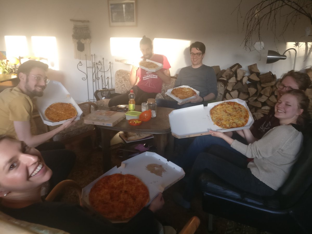 Das Orga-Team bei der Arbeit, oder so....