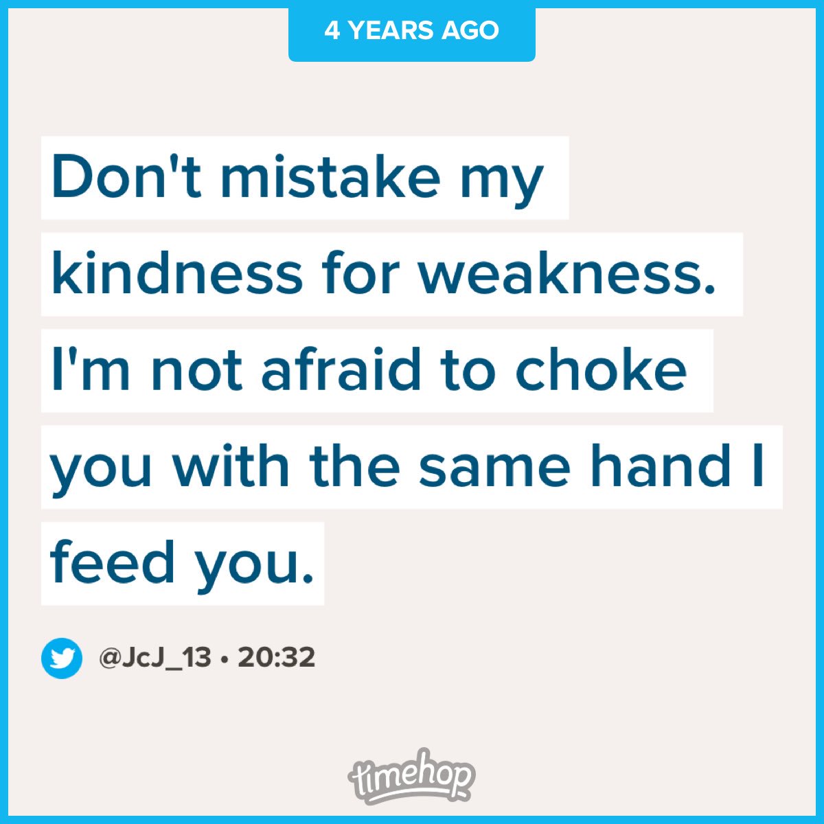 JcJ_13's tweet photo. Still the truth. #timehop https://t.co/VLJPVy9bh4