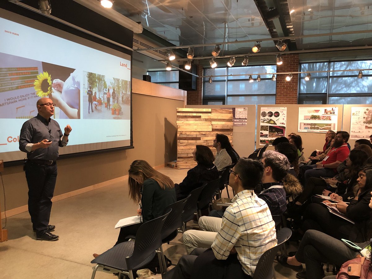 Thanks <a href="/pennstate/">Penn State News</a> and <a href="/LABash2018/">LABash2018</a> for letting us share the birth of <a href="/agency_landplan/">Agency</a> and talk about the value of #landarch! So fun! So inspiring!