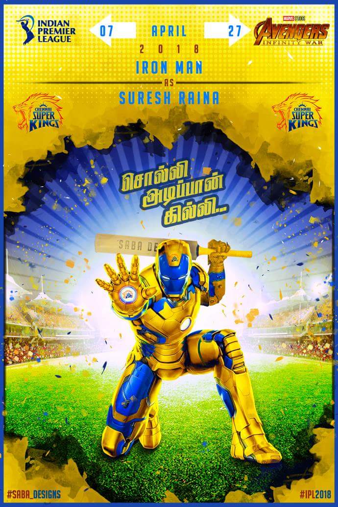 Sathish_Sanish's tweet photo. Chennai Super Kings Massive ReEntry π₯π₯π
Superb design by Saba πππ
#FanMade #SabaDesigns
MAKE WAY FOR CSK https://t.co/NNDNZztz1j