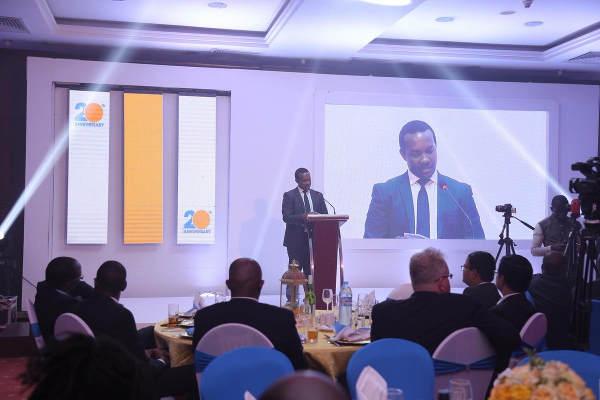 "We wish to thank God. Our success as the Exchange is not built on our efforts alone but on the amazing grace of God who gives us life, wisdom, health and providence. We acknowledge him in our success and he will guide our next 20 years as we go forward." Paul Bwiso #USEat20