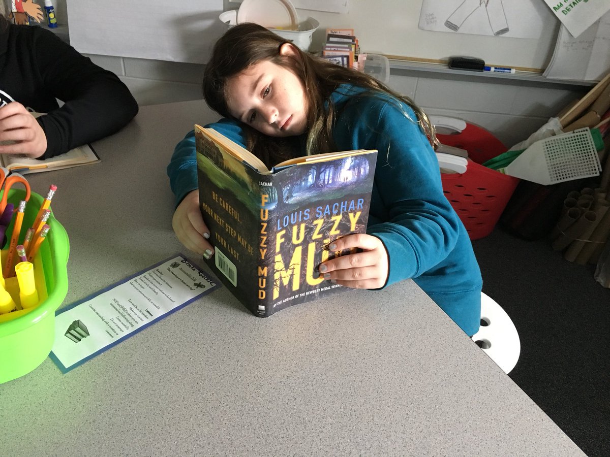 KateConaron's tweet photo. 4th gr is getting lost in a great book! #fuzzymud @DrHarrisonPVSD @JessicaCapece @bpowers00 #Schwenksvillechat https://t.co/vOGJc10wdr