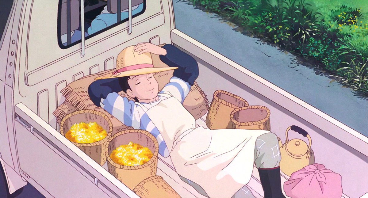 levmauc's tweet photo. Fallece Isao Takahata y tras él deja un legado enorme e insustituible. Y aunque LA TUMBA DE LAS LUCIÉRNAGAS y EL CUENTO DE LA PRINCESA KAGUYA son obras maestras hoy, más que nunca, quería recordar RECUERDOS DEL AYER y su viaje emocional hacia la niñez cargado de nostalgia. https://t.co/eMShtfdQuS