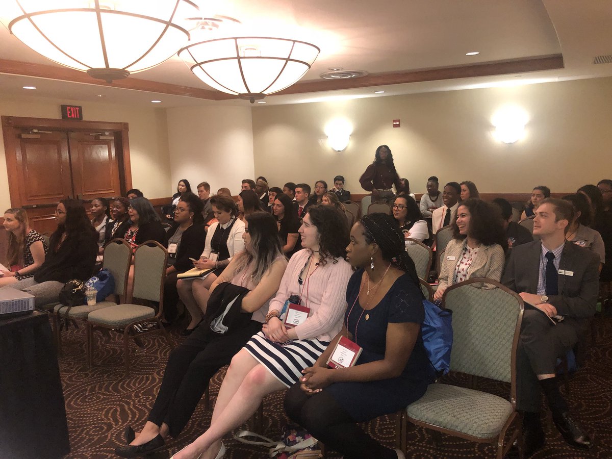 TJCSGA's tweet photo. Workshops were awesome!! A special thank you to all of our speakers! Also a special speaker to all of the delegates who attended! I hope everyone got something out of them!! #tjcsga #barrierbreakers https://t.co/t5QxIDzjPl