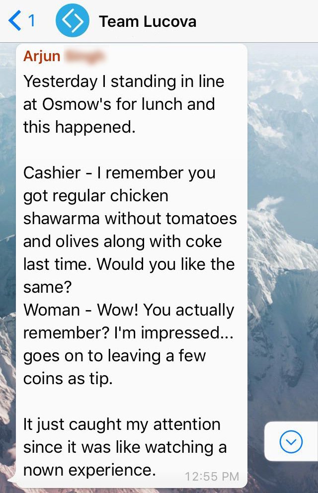 NownPOS's tweet photo. Yes, this is definitely a Nōwn experience. Every customer should have experiences like this. Every day. #ourmission #knowyourcustomers https://t.co/JdvYJfQBPz