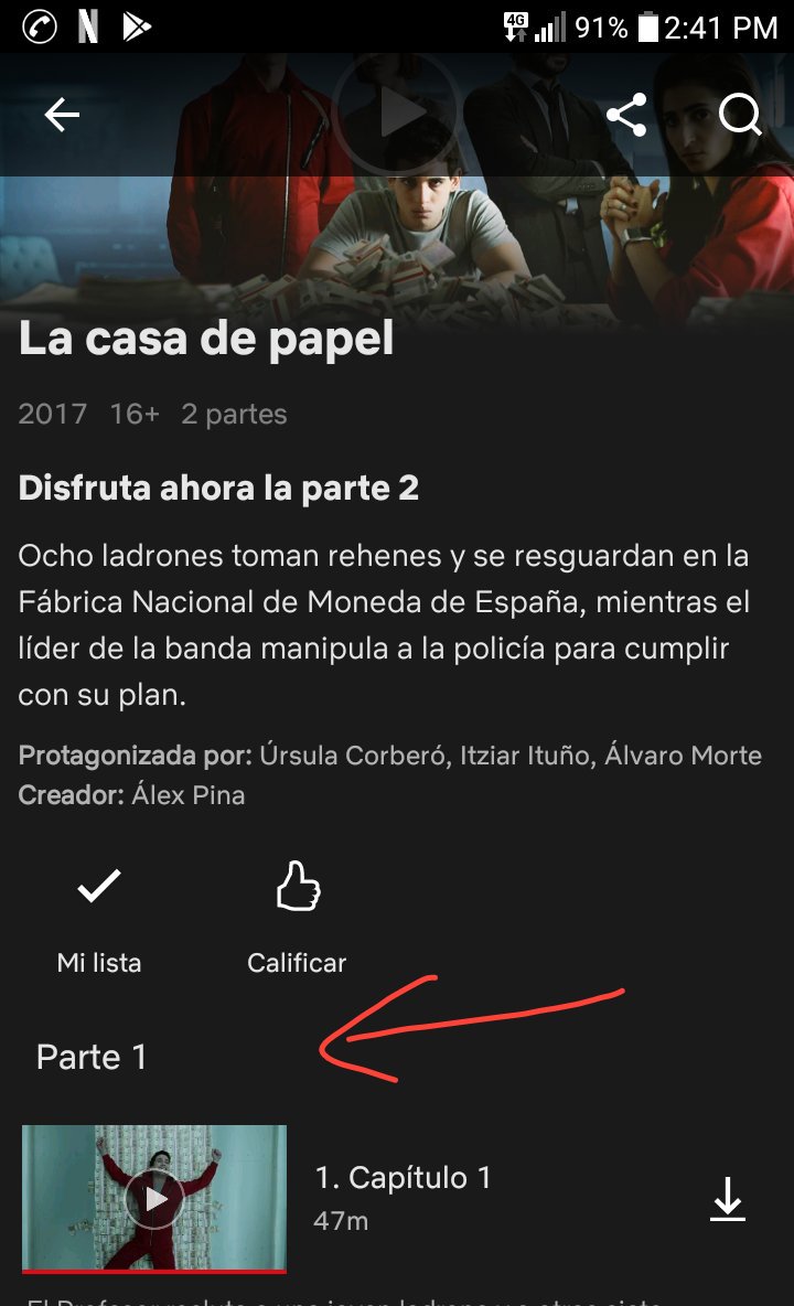 LocoMagazine's tweet photo. @NetflixLAT como se supone que tenemos que ver la 2 temporada si no se puede desplegar las temporadas? #DaliSomosTodos #LaCasaDePapel2 https://t.co/rchVbj03Jz