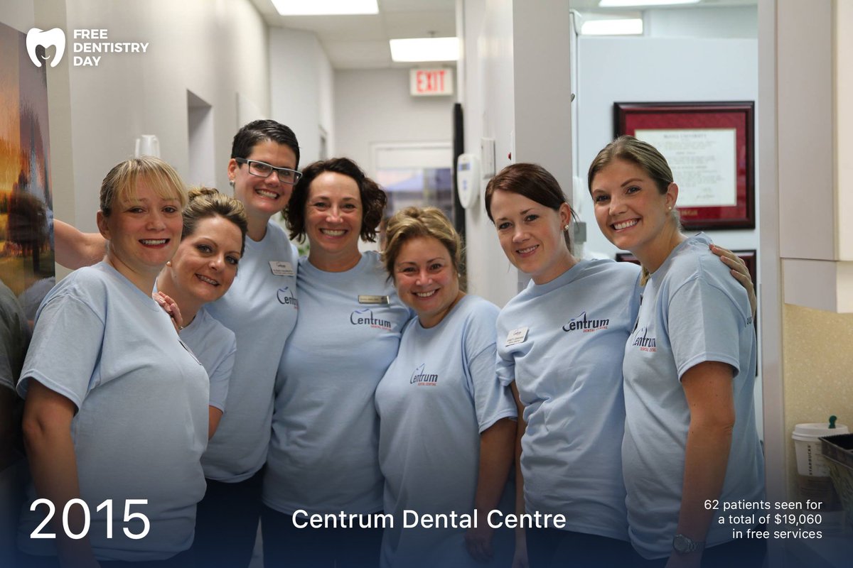 A look back at Centrum Dental's (centrumdental.ca) first Free Dentistry Day! 
#FreeDentistryDayCanada #FDDCanada #Charity #Dental #DentistsCanada #GivingBack #DentalHero #Dentist #Dentists #Community #Ottawa #OttawaDentist #CentrumDental