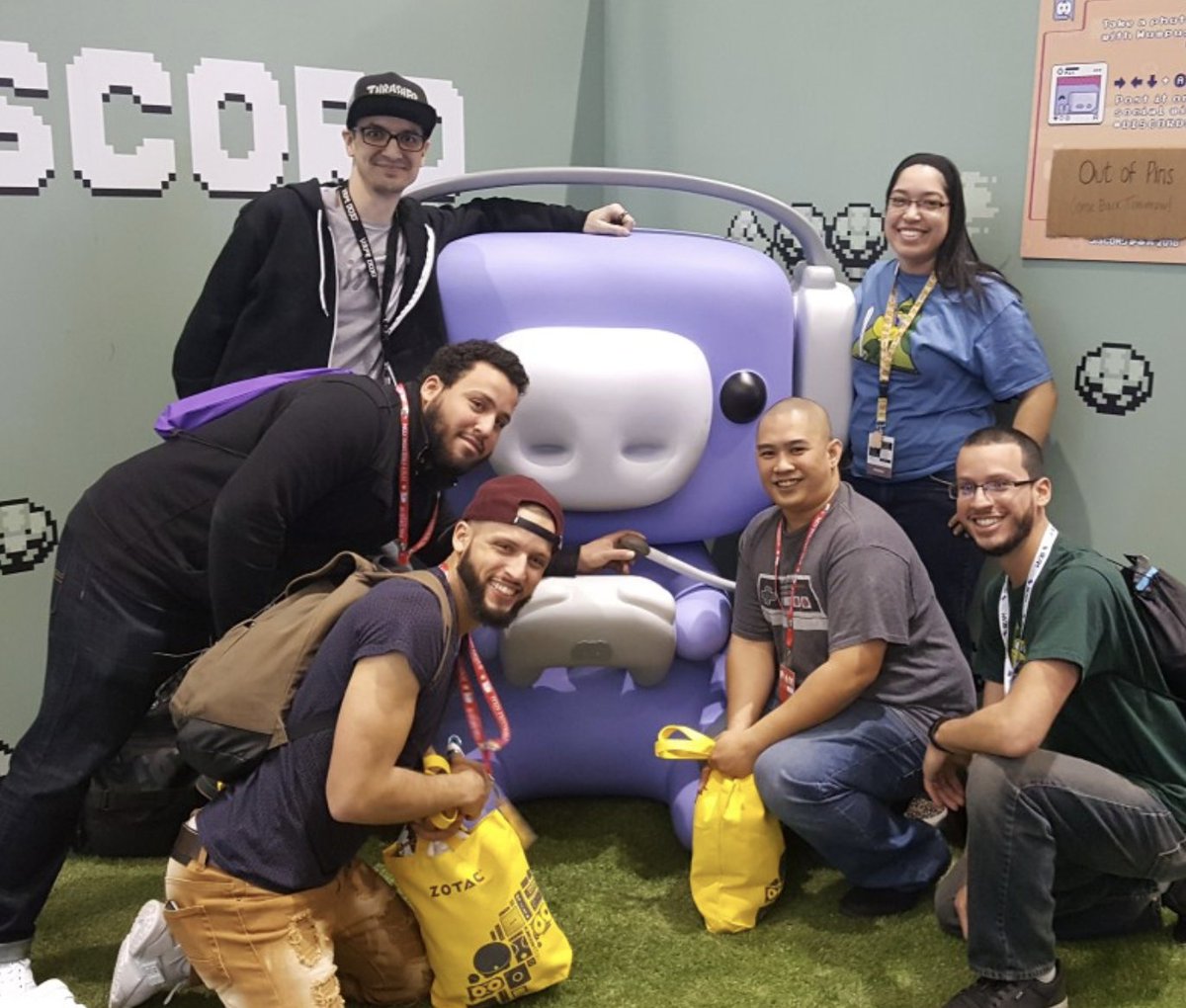 But wait, there's more! Casual Gaming representing at the <a href="/discordapp/">discordapp</a> Booth.

@_FoxyG_ 
@professorPAXiAN 
<a href="/LegendsofYoshi/">LegendsofYoshi</a> 
<a href="/jonnybravo7777/">JohnnyBravo</a> 
#CasualGaming