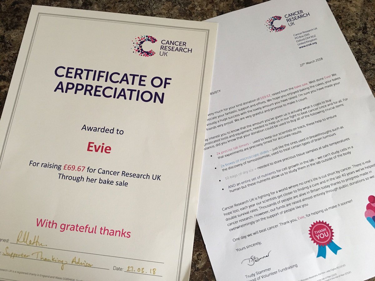 kat_rushton's tweet photo. Thank you @CR_UK 😀 Evie is thrilled! https://t.co/WJ15bnlQTj