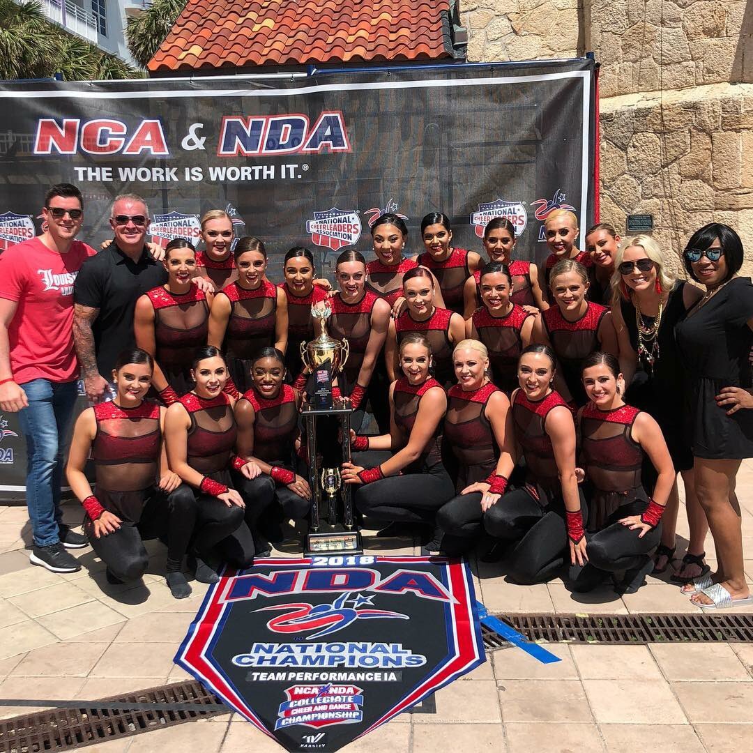 LADYBIRDS ARE THE 2018 COLLEGIATE NATIONAL TEAM CHAMPIONS!!!  #CanYouSayDynasty #UniversityOfLouisvilleLadybirds