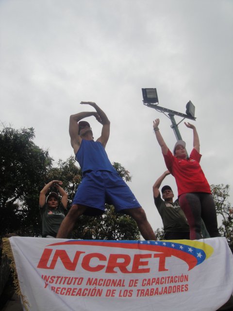 INCRET_SC's tweet photo. Celebrando el día Internacional de la Actividad Física en el parque Metropolitano junto con la mesa del Vivir Bien, El INCRET Táchira siempre dispuesto en las actividades recreativas que lleven alegría y felicidad a nuestro pueblo, somos INCRET, somos Sociales, Somos paz. https://t.co/kLZCpya3zV