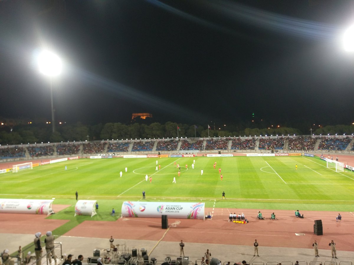 zaidoomari1's tweet photo. Attending AFC women's Asian cup 
"Jordan vs philppines"
#WAC2018 #Asia #Jordan #Champions 🎉🙌 https://t.co/1EdoTEErj9