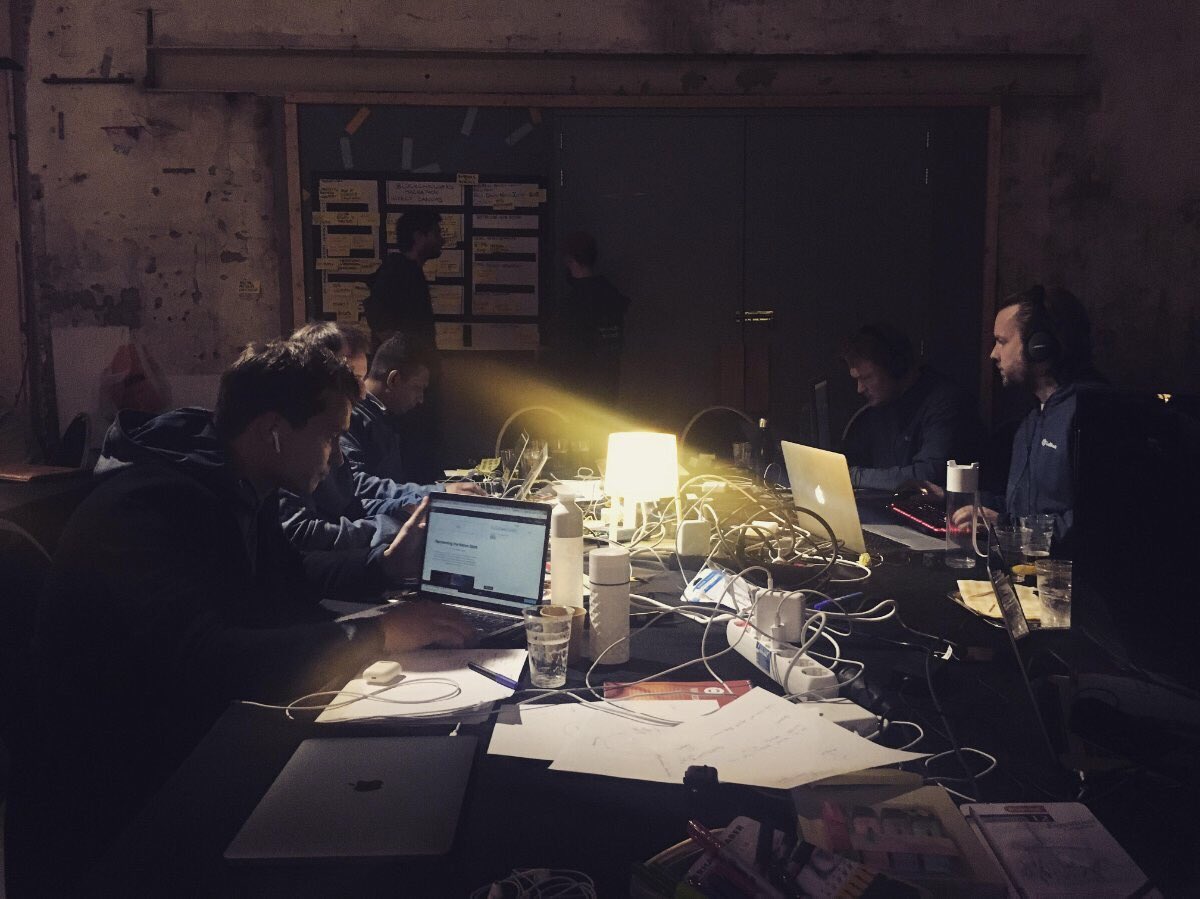 GoBlockNL's tweet image. Co-creating the future of digital business infrastructure at the Blockchaingers Hackathon! 

Thanks @rutgervz for putting this amazing event together! 

#BC1718 #Blockchain #Blockchaingers #GoBlock