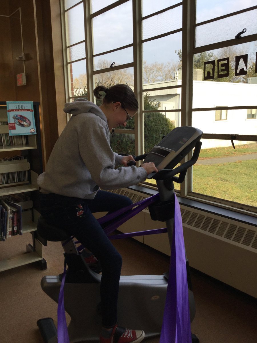 kingphiliplib's tweet photo. Thank you to  the Health &amp; PE  Department for the Reading Bike ! Now we can  read and ride in the LMC . #whpskp https://t.co/5132NNyPaY