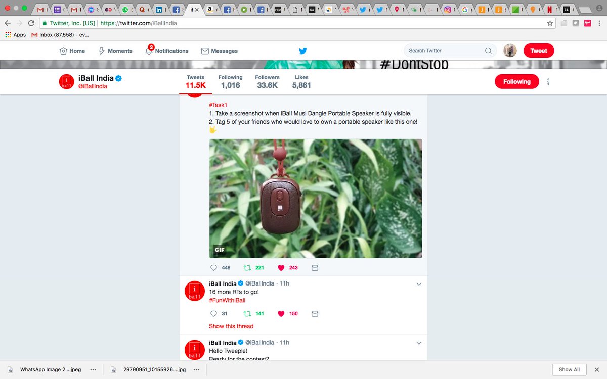 evaswani's tweet photo. @iBallIndia #FunWithiBall 

#Task1  @prachimana @COOLEKTA @bold_kitten @ranchikuldeep @abhilashp28645 https://t.co/TmyligC7Ks