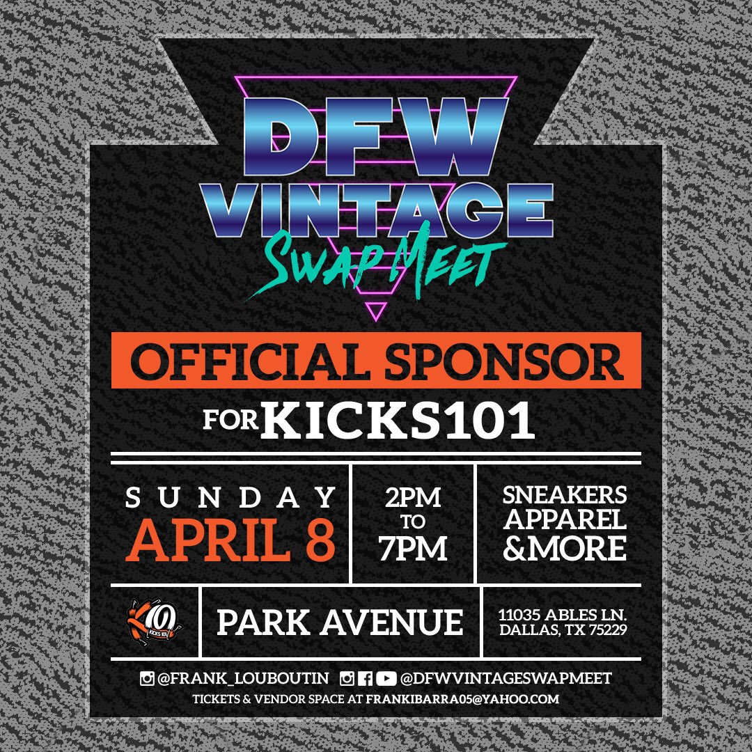 DFW Vintage Swap Meet tweet media