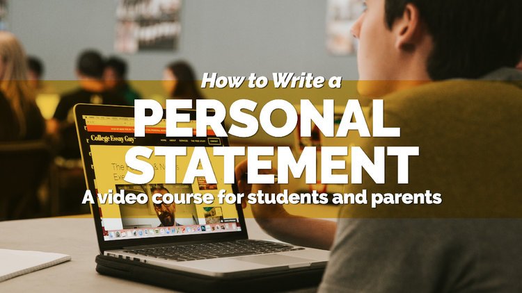 CollegeEssayGuy's tweet photo. Eager to get a head start on your personal statement?

Take a look at “How to Write a Personal Statement,” part 1 of my How to Apply to College video course series: https://t.co/yP1PcMqW6R https://t.co/xaKjhvBN4G
