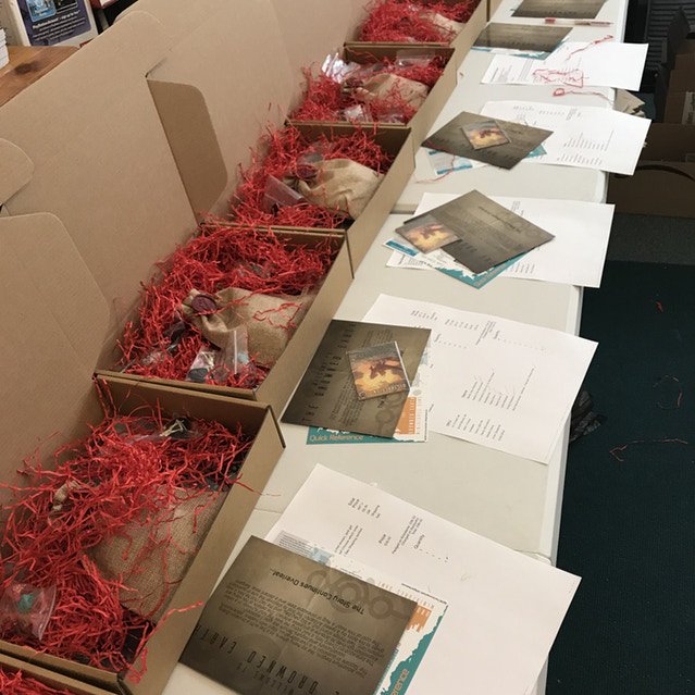 TheDrownedEarth's tweet photo. Exciting news, almost all the miniatures are ready and we started to parcelled up our backers pledges. We hope that the majority will be posted next week. Please follow this link for a full update
https://t.co/aX4C5lAOzW

#thedrownedearth #warmongers #tabletopgames #Kickstarter https://t.co/RuT7IVjs6y
