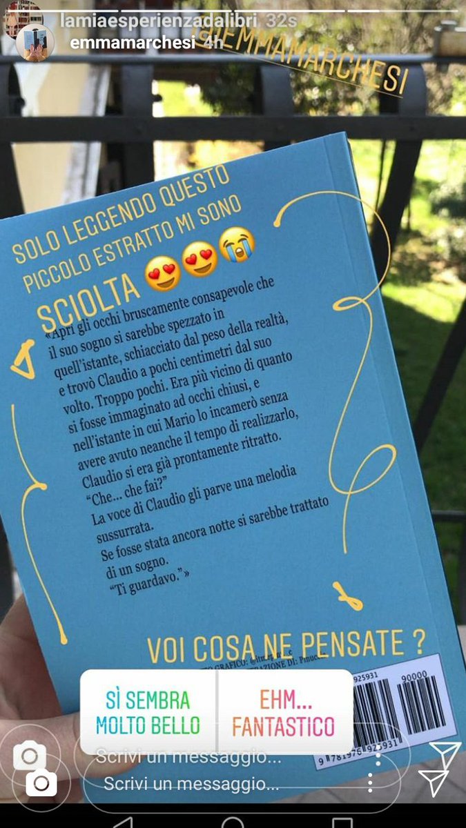 aboutme____38's tweet photo. Tra le storie IG ho trovato questo estratto di #laltrapartedime .
Mi ha fatto strano leggere quel "Ti guardavo" (e tutte capirete perchè) e così ho voluto scrivere un pensiero, spero condiviso, su quello che significa per me leggere queste storie. 🍀
#clario https://t.co/xxxnVz5hjS