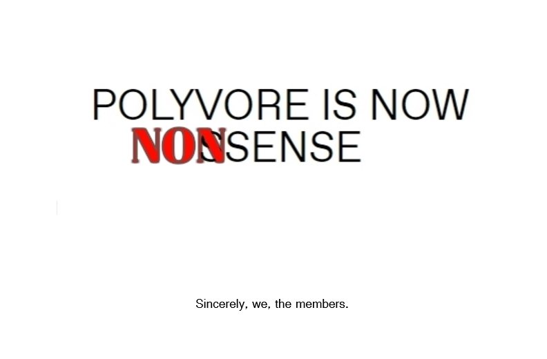 EGo_divine's tweet photo. @polyvore @SSENSE THANK YOU, #PolyvoreTeam, for betraying & selling us out ๐ https://t.co/IiXbC9Eh0w